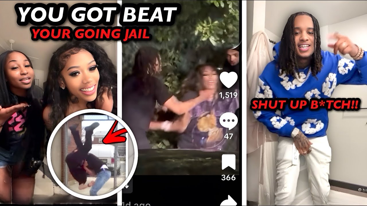 Carena Laughs At Badazzflo For Getting Beat By loaded Jay After He Ch0kes Her & Goes Jail
