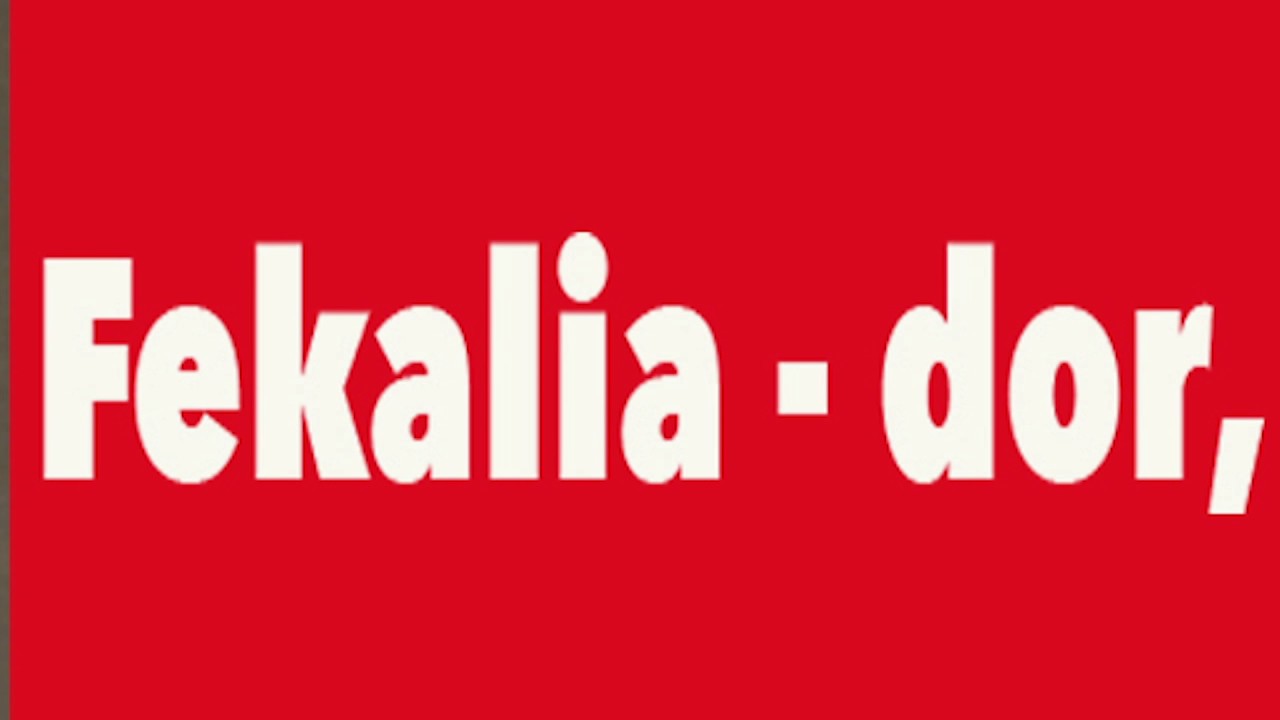 FEKALIA_DOR
