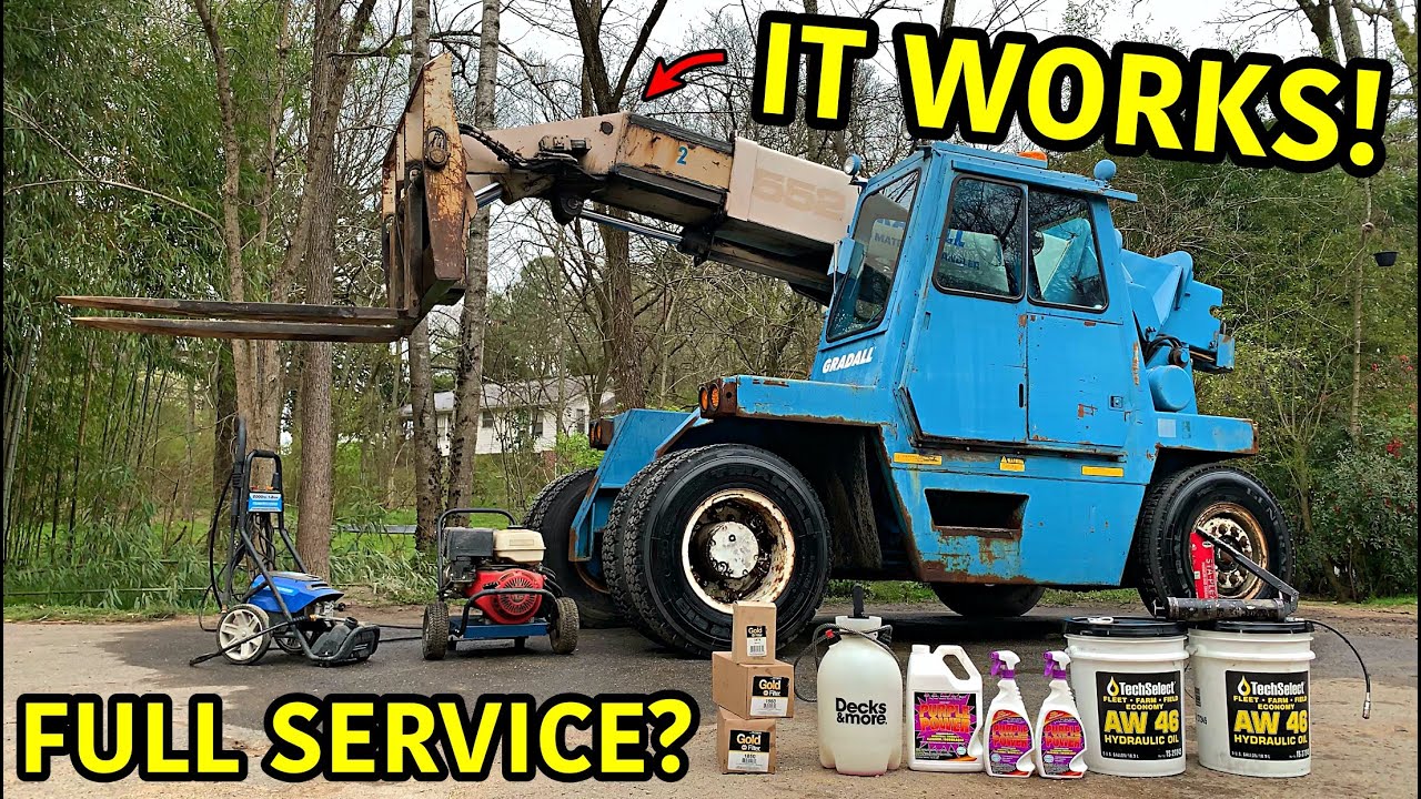 Rebuilding The Worlds Biggest Forklift Part 2