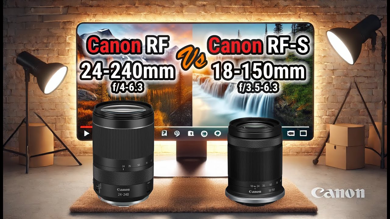 Canon R6 + RF 24-240mm Vs Canon R7 + RF-S 18-150mm Kit Lens landscape photography & 4K C-Log3 Video