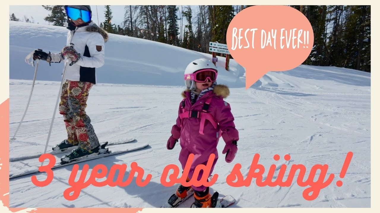 Skiing with a toddler | mic-d up our 3 year old!
