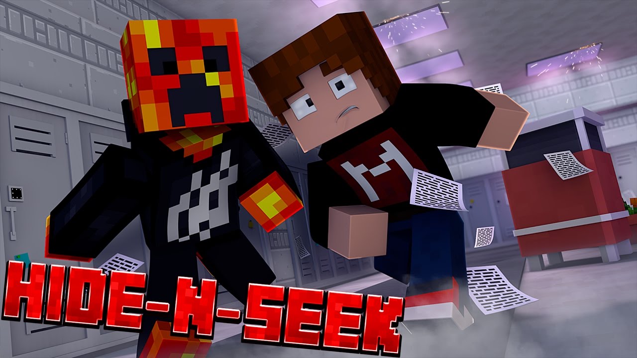 SKIPPING CLASS! - School Hide and Seek w/ PrestonPlayz (Minecraft Minigame)