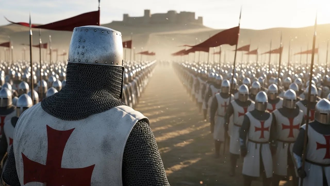 The Last Crusade Atmosphere | Gregorian War Chants & Epic Templar Hymn