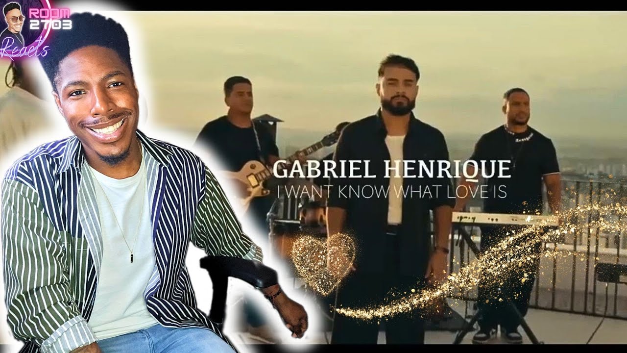Gabriel Henrique Reaction 'I Want to Know What Love is' - Enter, 'Gabriel, The Artiste' 💛✨