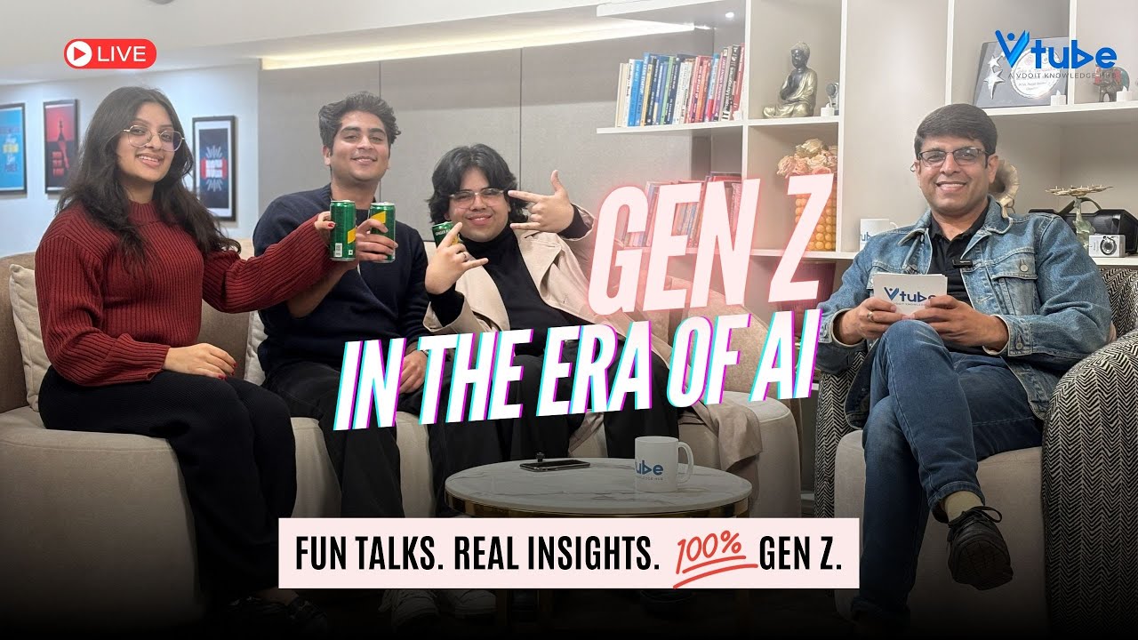 Gen Z Talks AI: Careers, Creativity, Money & Culture | #GenZ VTube Podcast Ep 6