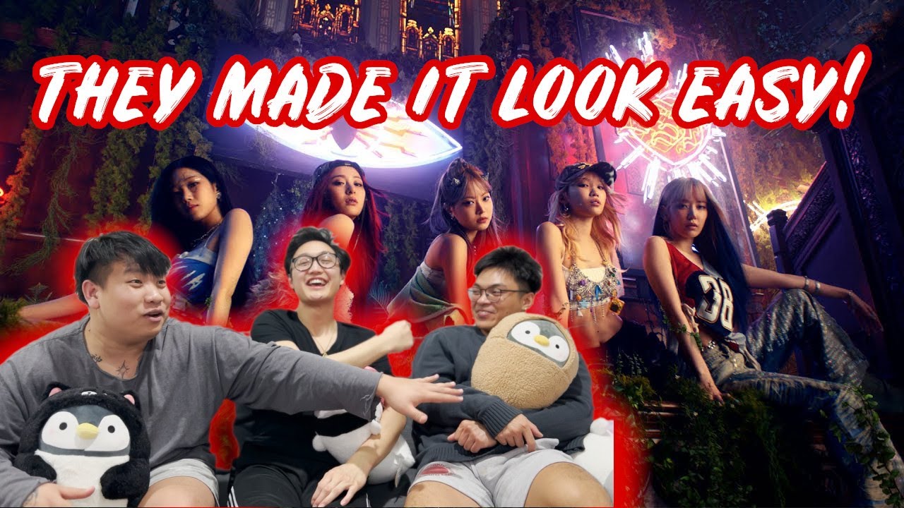 REACTING to LE SSERAFIM (르세라핌) 'EASY' OFFICIAL MV
