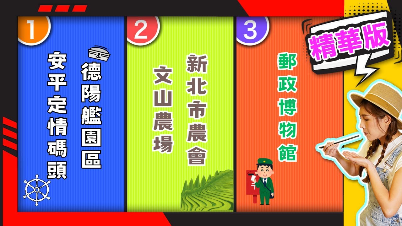 幸福食光 精華版108 - 安平定情碼頭-德陽艦園區 ∣新北市農會文山農場∣郵政博物館