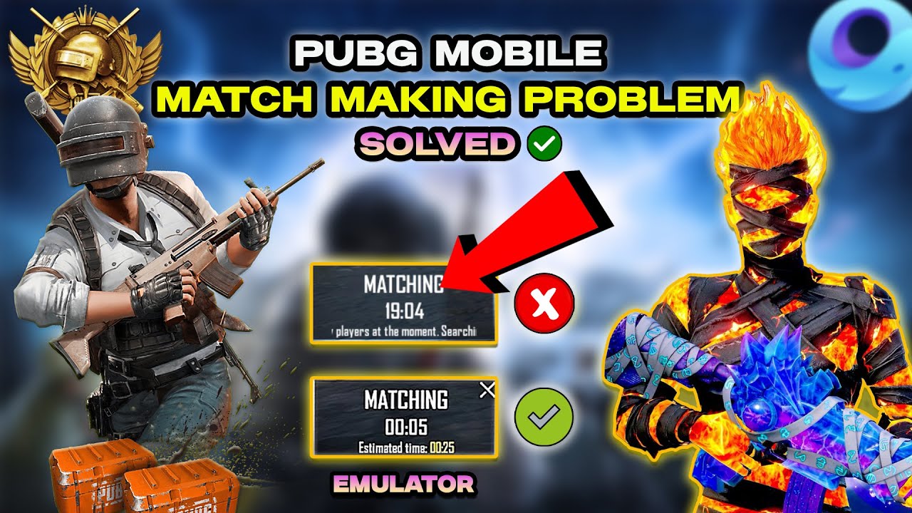 ⚙️ How To Fix Pubg Mobile Match Matching Issue/Problem In Emulator Gameloop In 2025 💻🔥