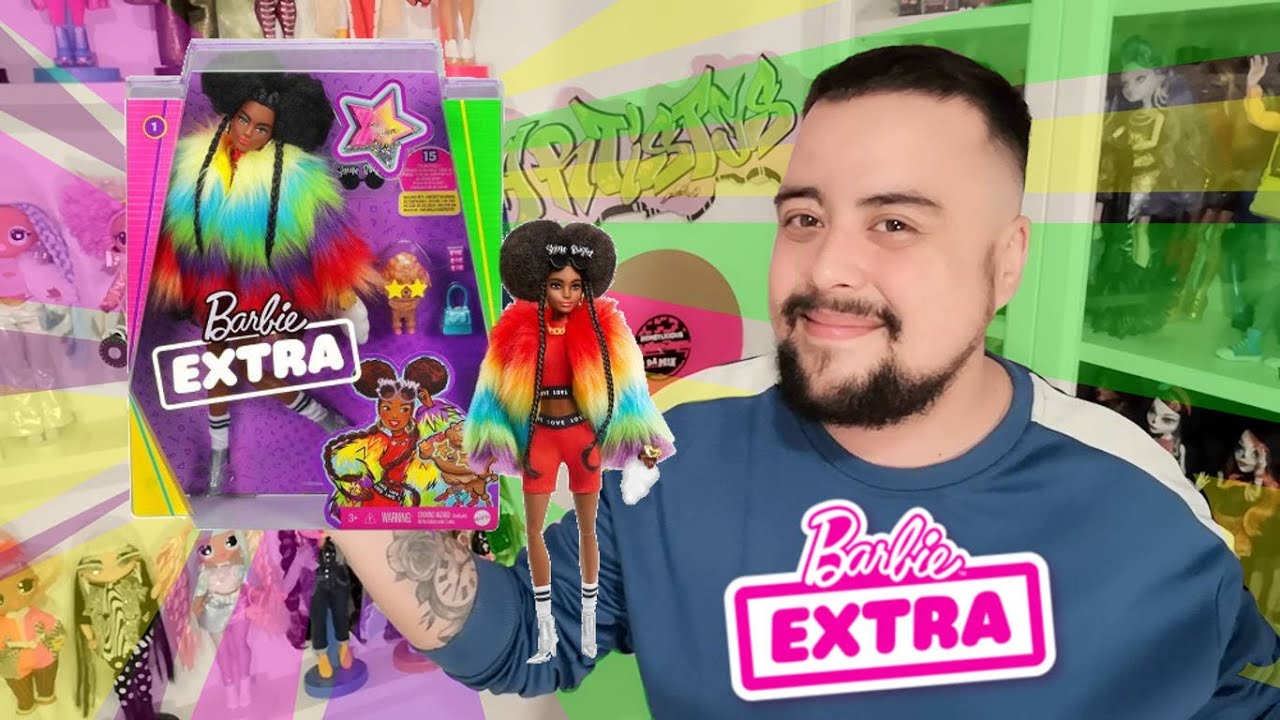 BARBIE EXTRA AA - UNBOXING + REVIEW EN ESPAÑOL - ¿Plagio o inspiración de LOL OMG ?