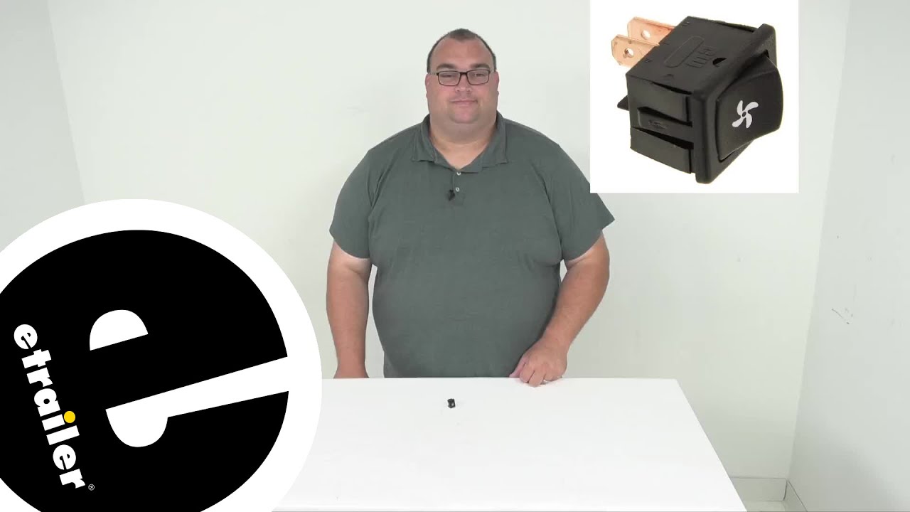 etrailer | Replacement Fan Switch for Ventline RV Range Hood: The Breakdown