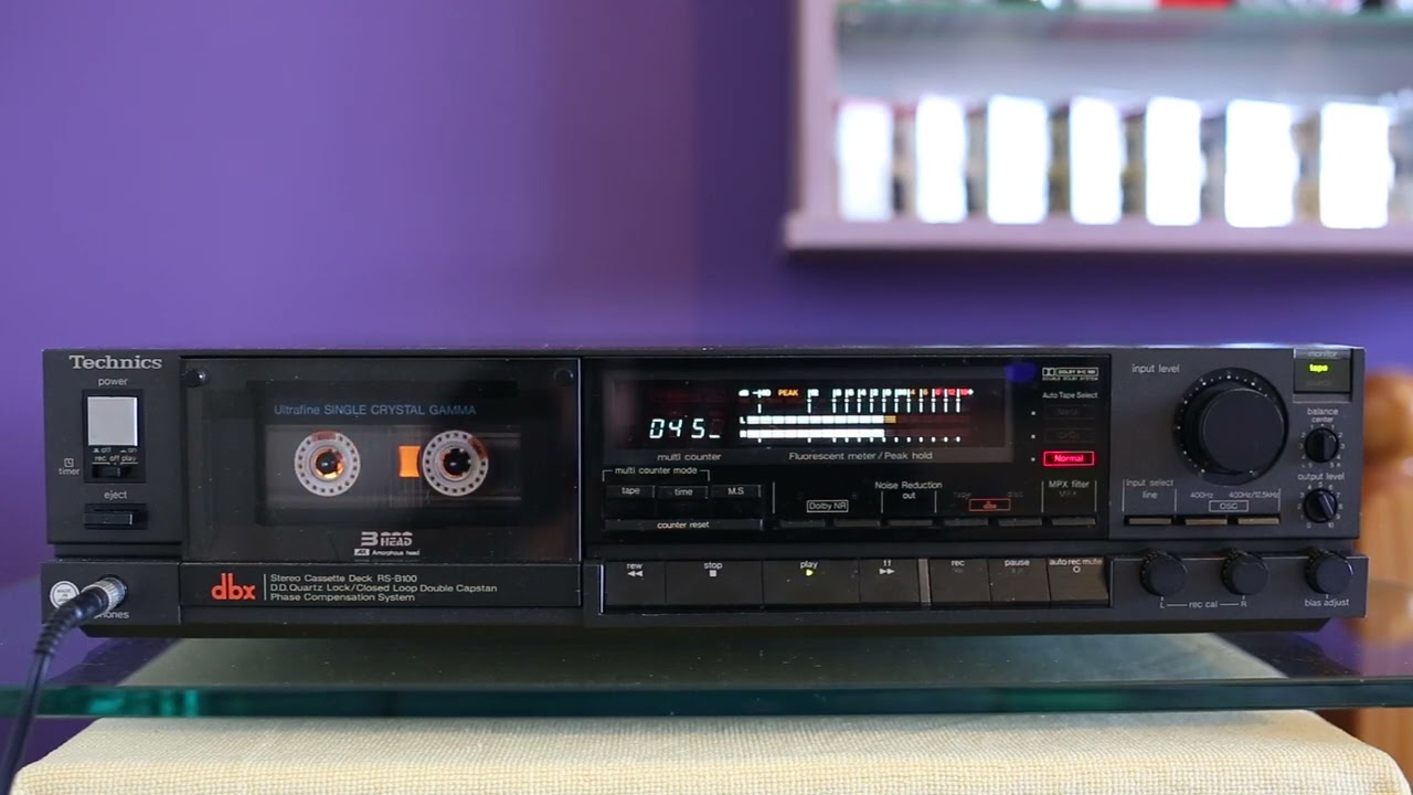 Technics RS-B100 play : 