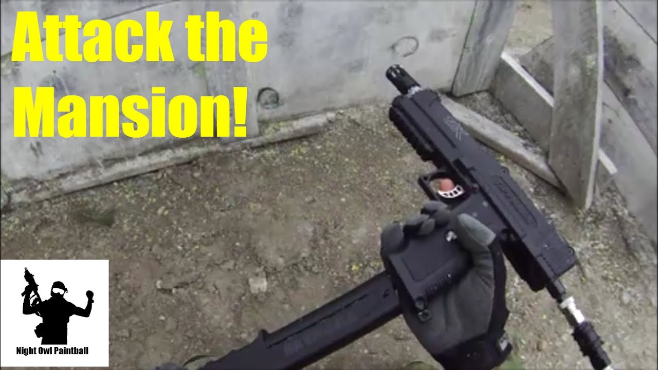 Attack the Mansion! - Wasaga Beach Paintball (TiPX gameplay)