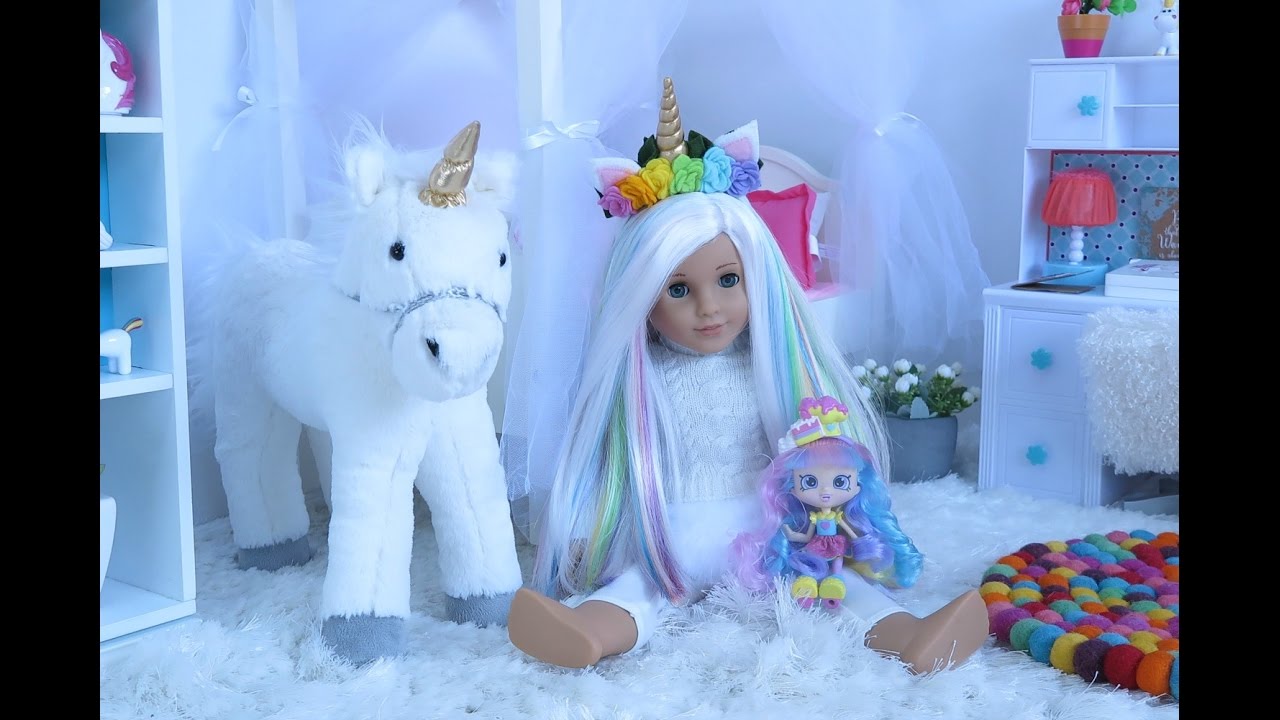 American Girl Doll Unicorn Bedroom