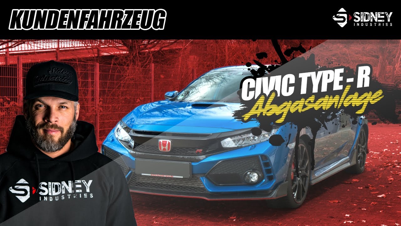 SOUND für den TYPE-R | Invidia Abgasanlage | Sidney Industries