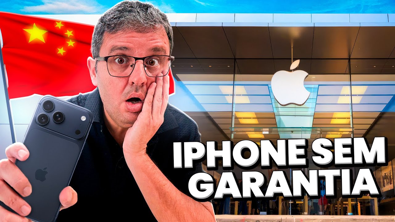 Não compre Iphone 17 pro max no Paraguai versão da china sem garantia, saiba o problema