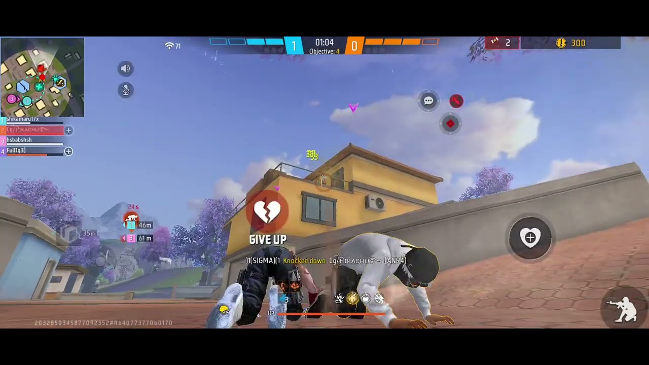 Cs rank ma one tap free fire ka 😧