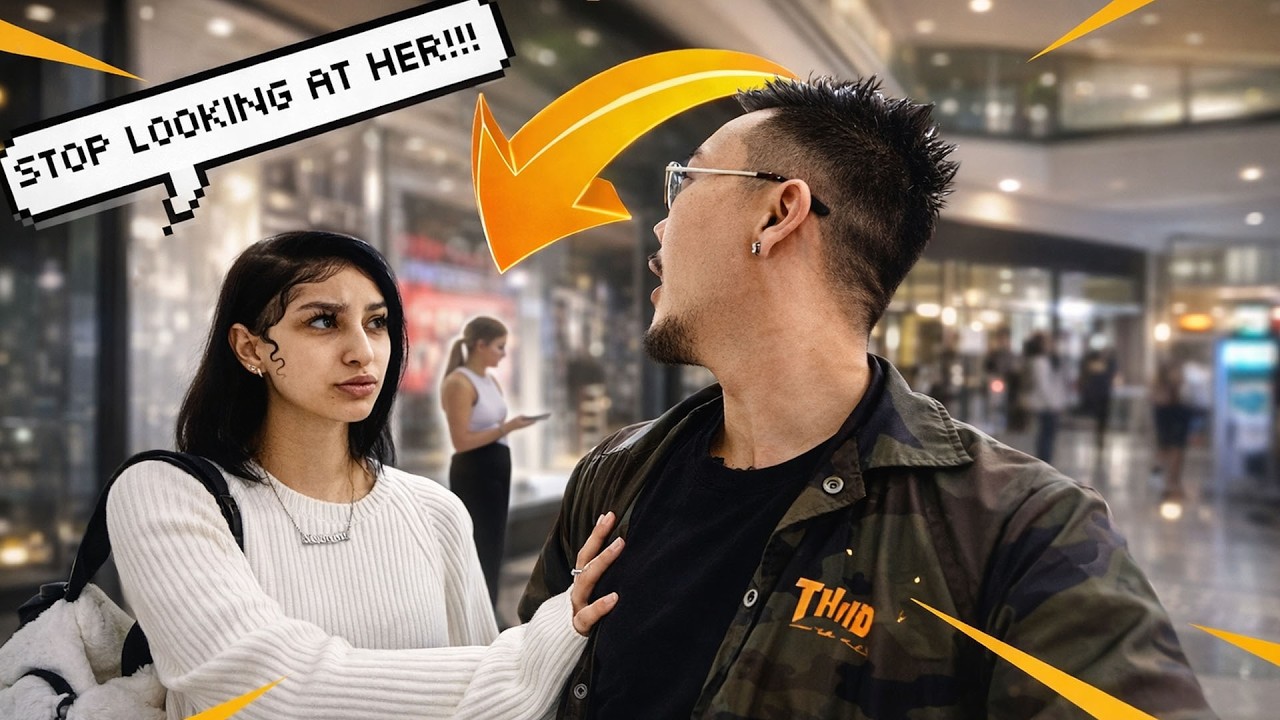 Checking Out OTHER GIRLS In Front of My Girlfriend!