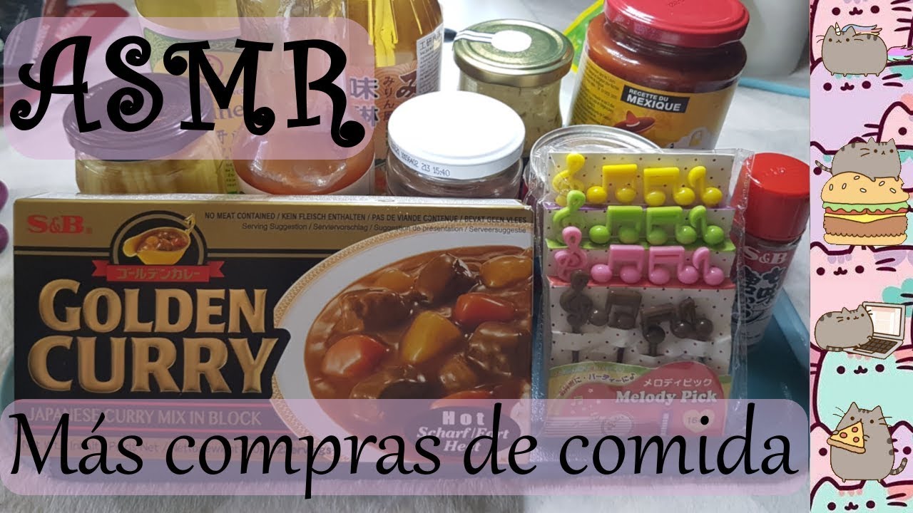 ASMR (Español): compras de comida y accesorios para cocinar