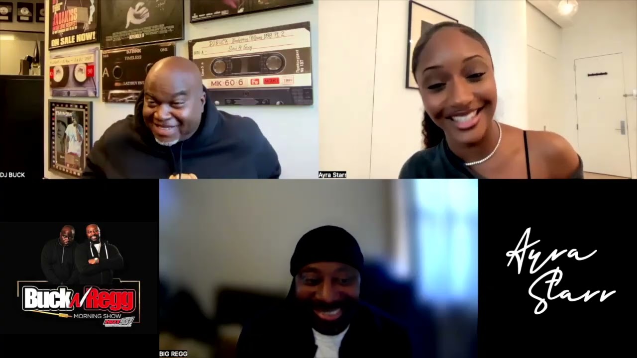 BUCK N REGG CATCH UP WITH THE NIGERIAN SUPER STAR AYRA STARR