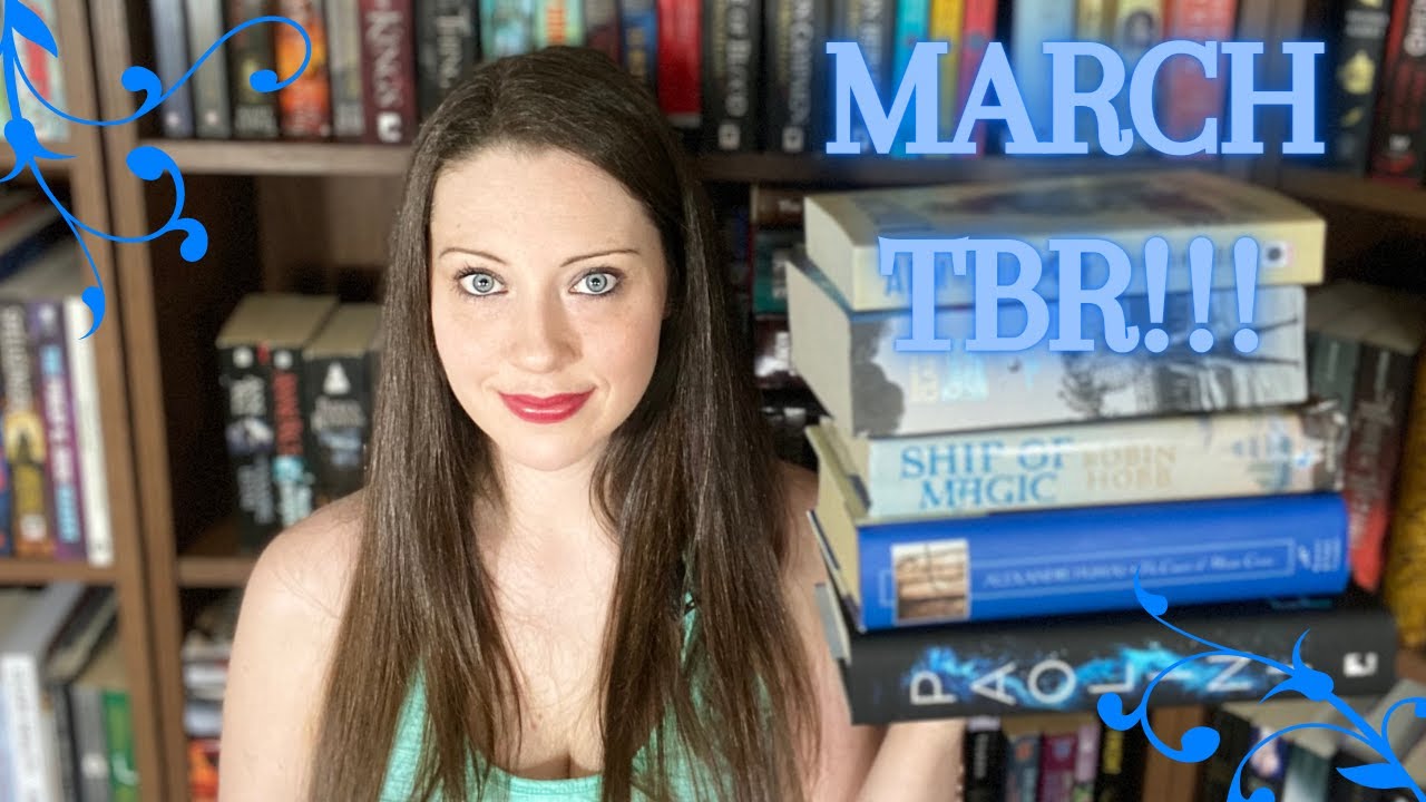MARCH 2021 TBR!!! (All the books I want to read in March)!!!