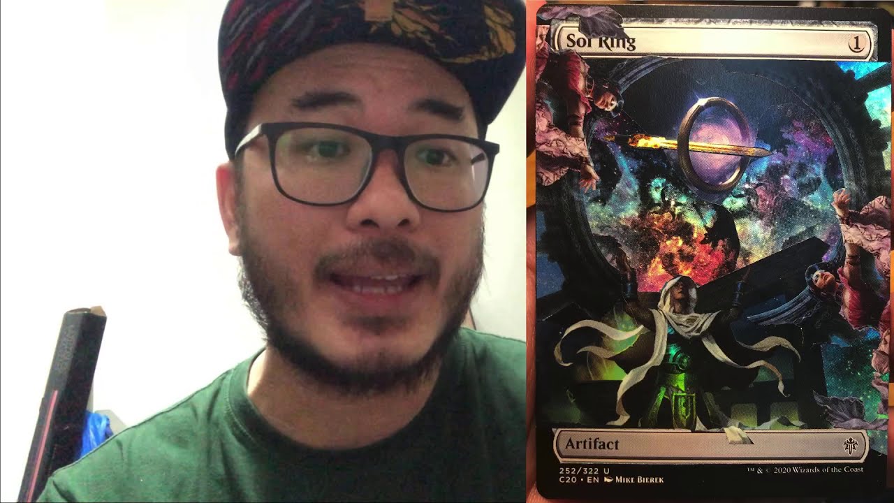 Tutorial: The famous Sol ring foil peel alter  #mtg #foil #alters