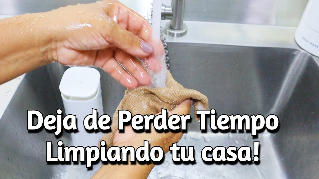 🟣 Cómo LIMPIAR tu CASA en segundos y que se vea cómo de REVISTA! |  Tips y trucos de Aseo p/ tu casa