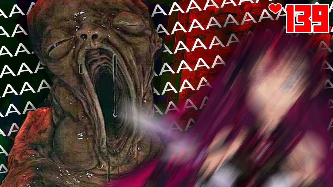 IRyS f-wording dies to the giant baby monster from Resident Evil Village