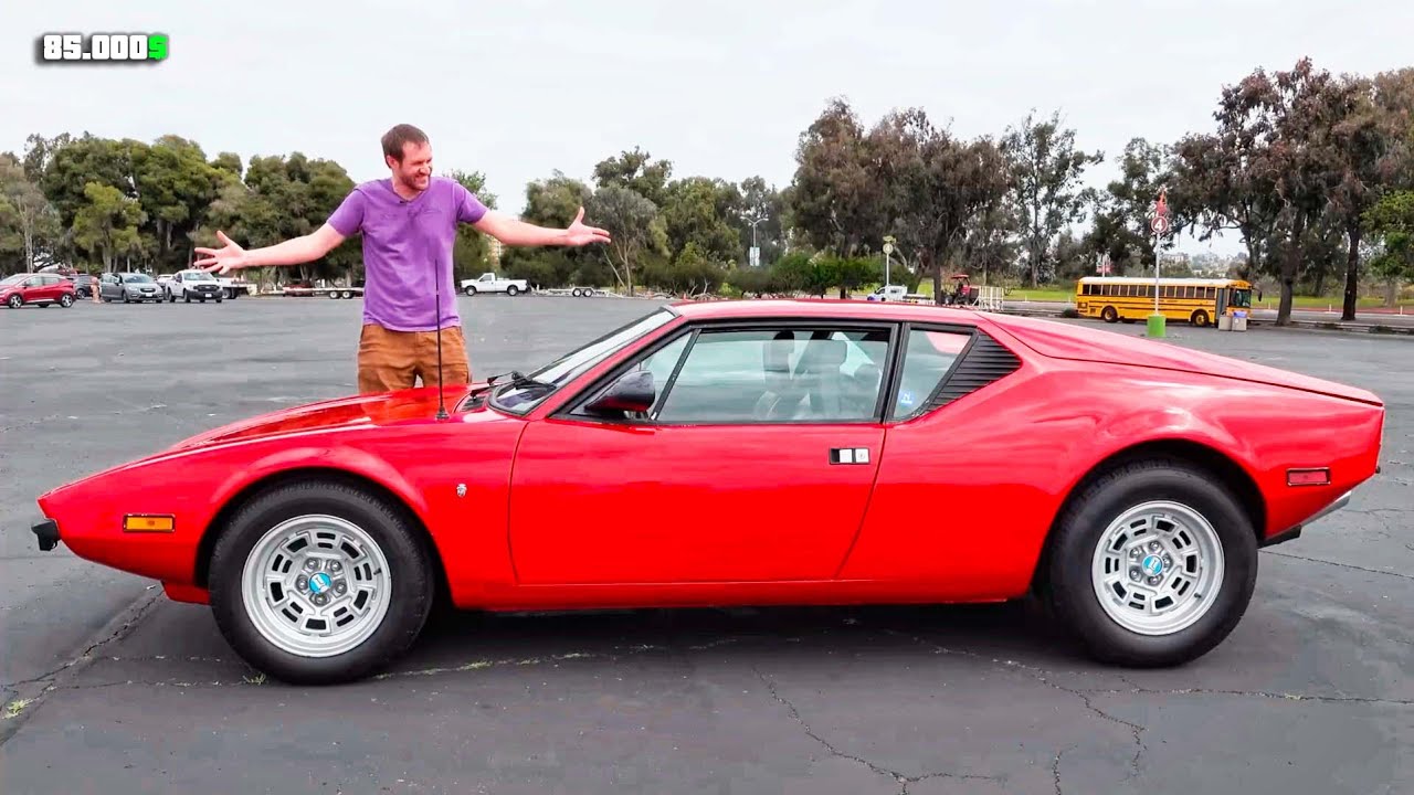 ¡Mira lo que Hace Único al De Tomaso Pantera 1971!