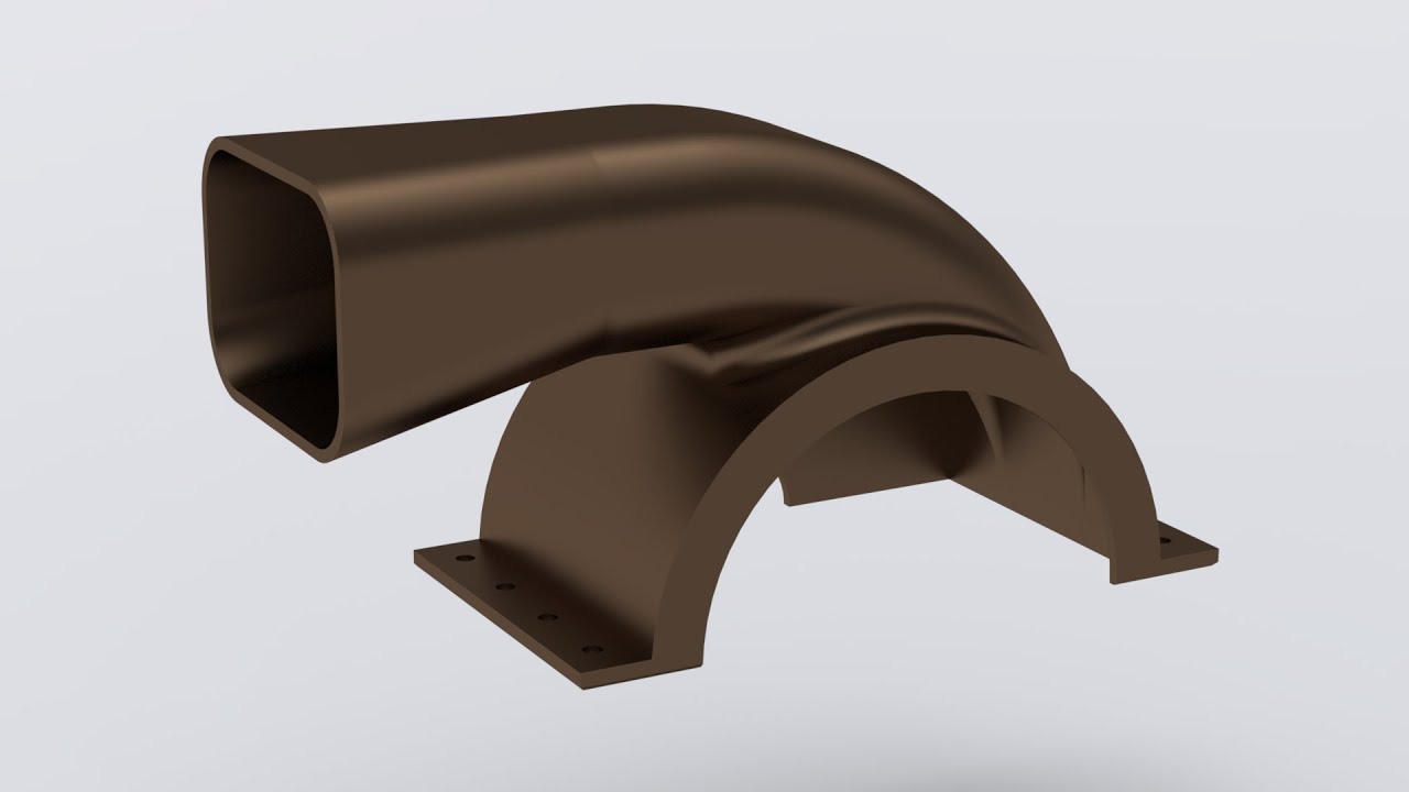 SolidWorks Tutorial to Create Upper Housing for Motor Blower Assembly
