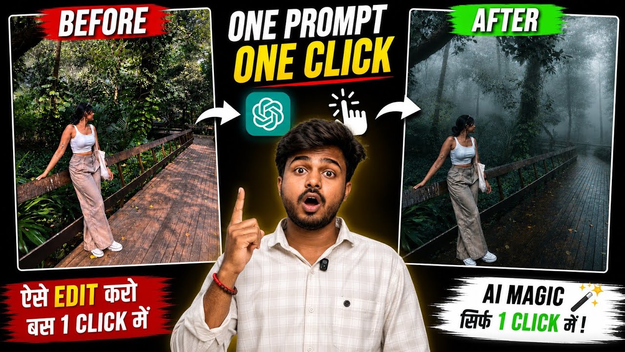 Instagram Trending Aesthetic Photo Editing Tutorial | AI Cinematic Photo Editing Prompt 2026 