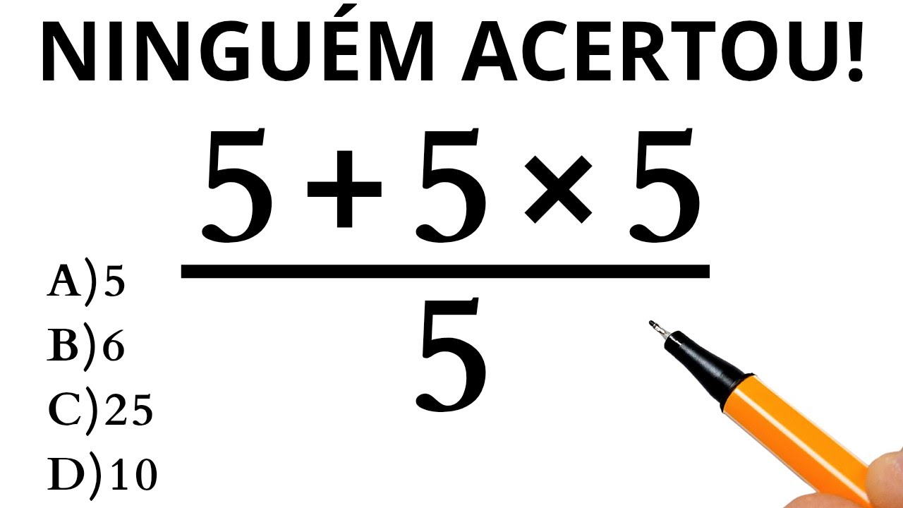 MATEMÁTICA BÁSICA - QUANTO VALE A EXPRESSÃO❓