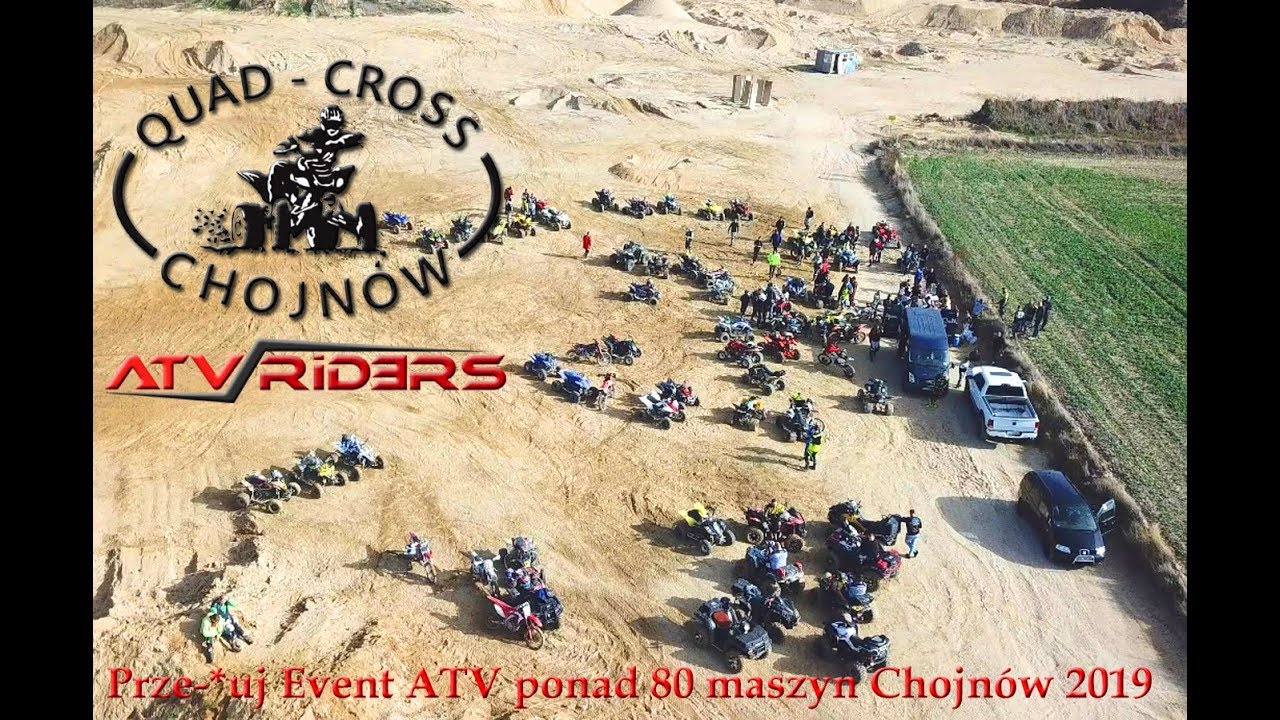 🤩💪Mega Event ATV ponad 80 maszyn Chojn&oacute;w 2019 / Ori ATV Riders / Quady