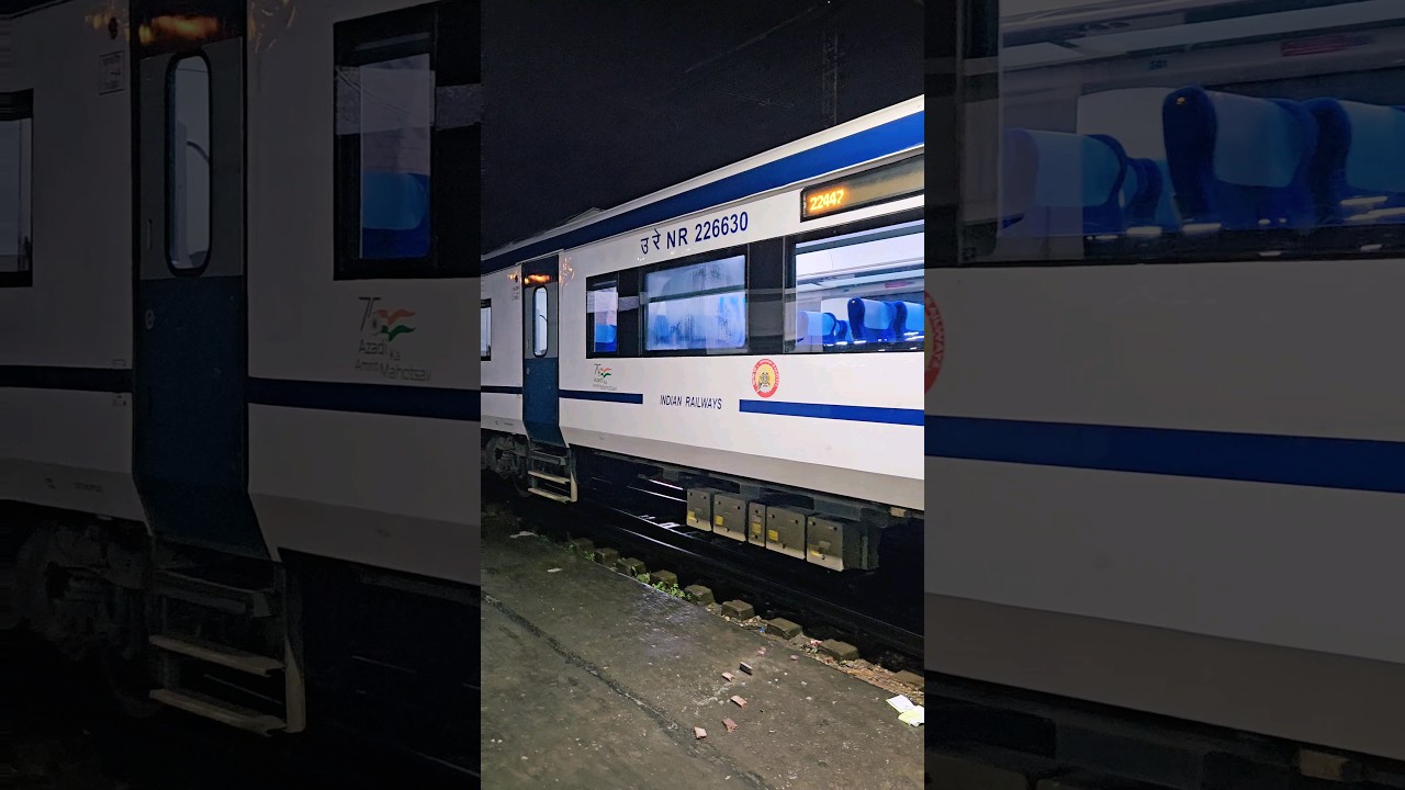 Vande Bharat Train 22447 to Amb Andaura [G20 Delhi 2023]