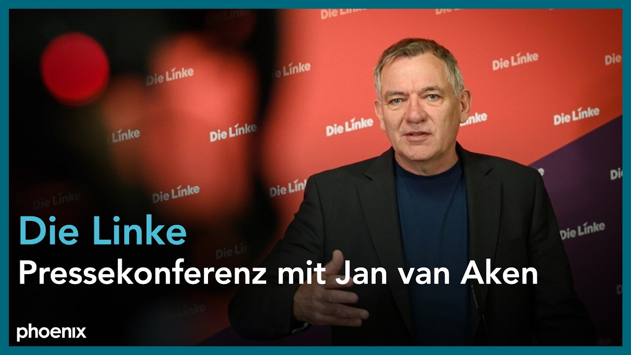 Die Linke: Parteipressekonferenz mit Parteivorsitzenden Jan van Aken | 26.01.2026
