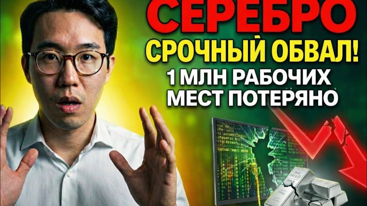 ВНИМАНИЕ: Они разбили серебро, а затем утекла информация (-1 млн рабочих мест)