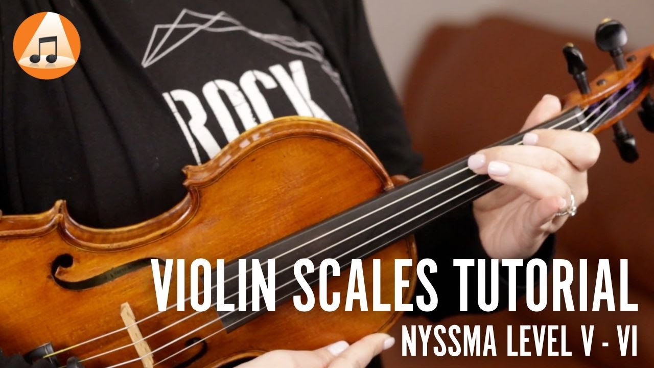 NYSSMA Level V - VI Violin Scales Tutorial
