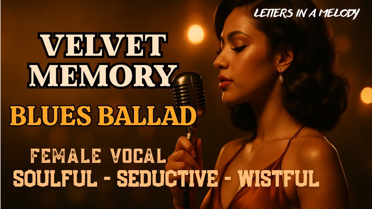 Velvet Memory &ndash; Emotional Blues Ballad | Soulful Female Vocal |