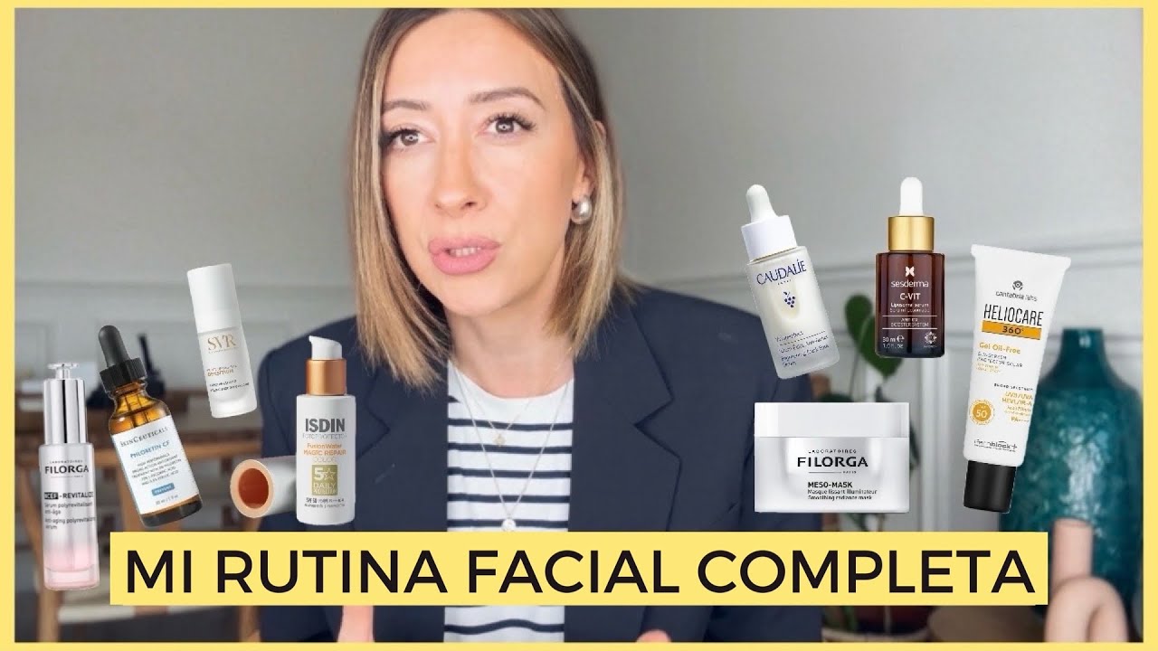 MI RUTINA FACIAL DIARIA: Rutina de skincare completa paso a paso (rutina de día y rutina de noche)