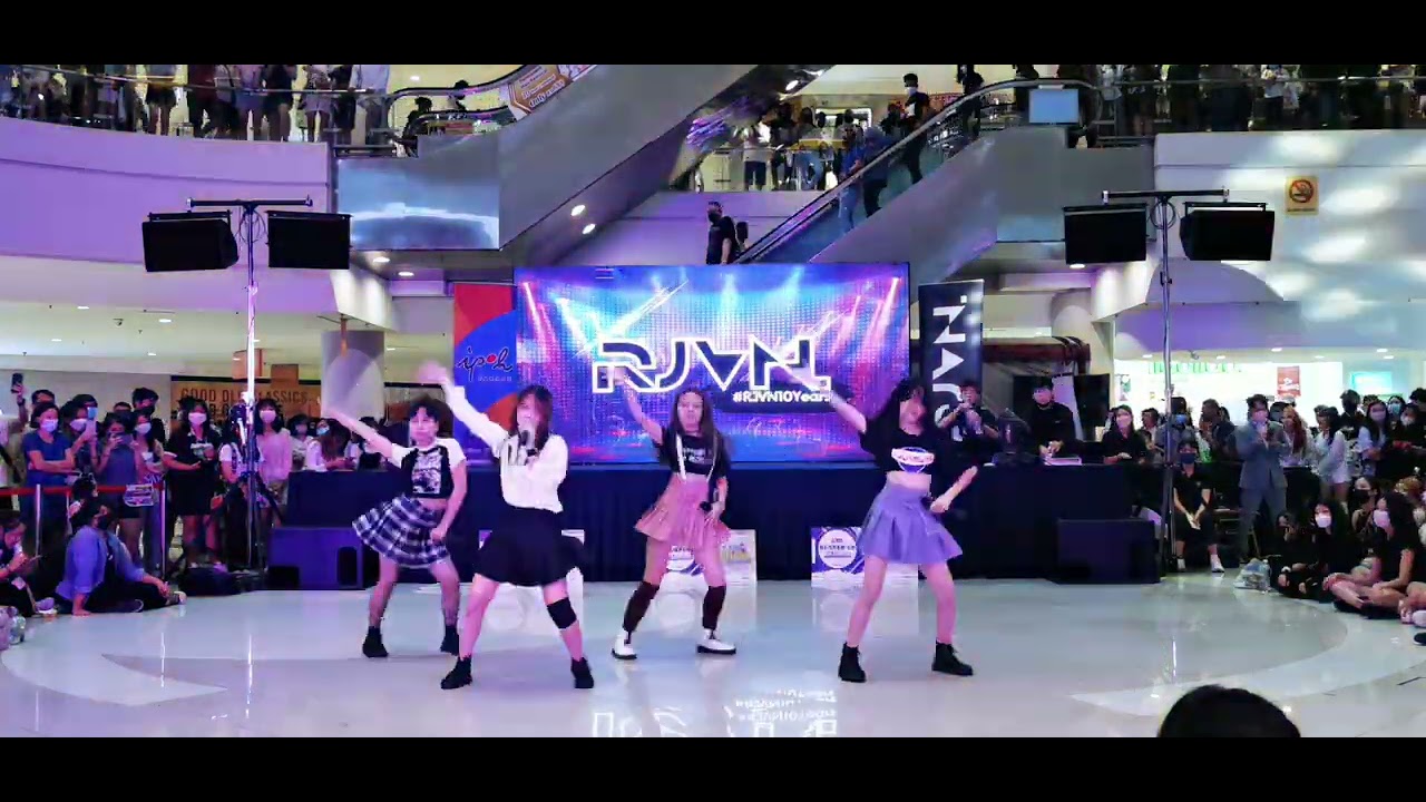BLACKPINK-Whistle+Boombayah Dance Cover By G-Flash(Ipoh Parade Kpop Dance Cover Competition 2022)
