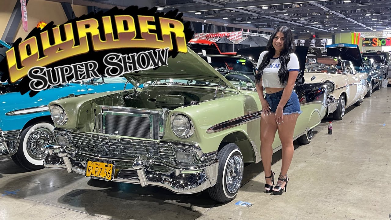 Lowrider Supershow Long Beach 2022 Roll in and setup watch in HD/4K
