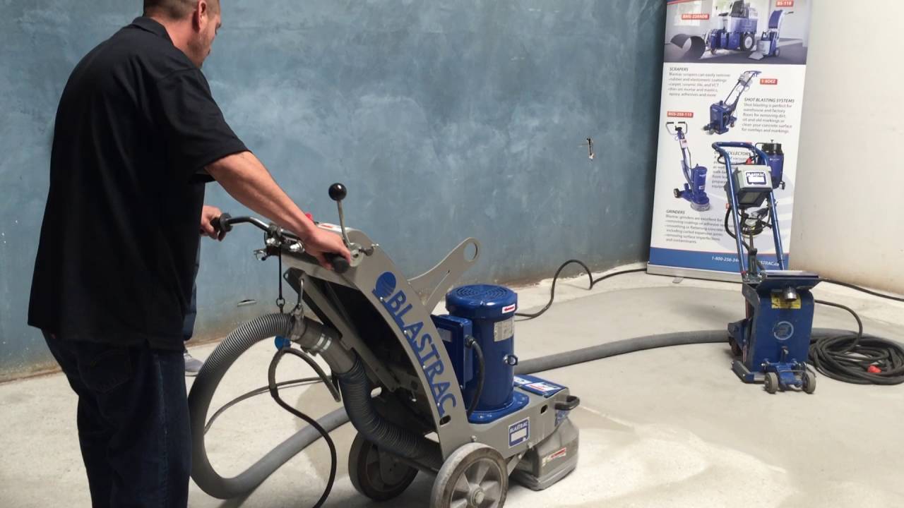 Blastrac Concrete Grinder (BG-250EMKII)