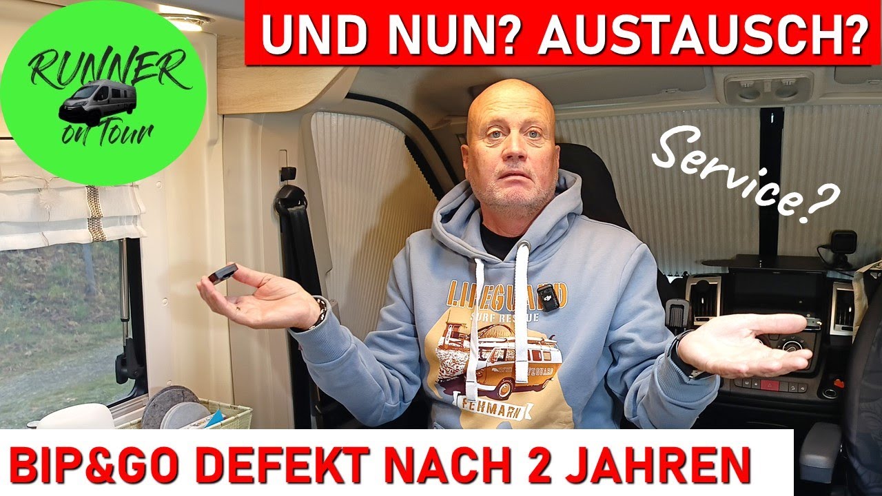 MAUTBOX VON BIP & GO DEFEKT | WIE IST DER SERVICE BEI BIP & GO? | ELEKTRONISCHE MAUT FÜR WOHNMOBILE