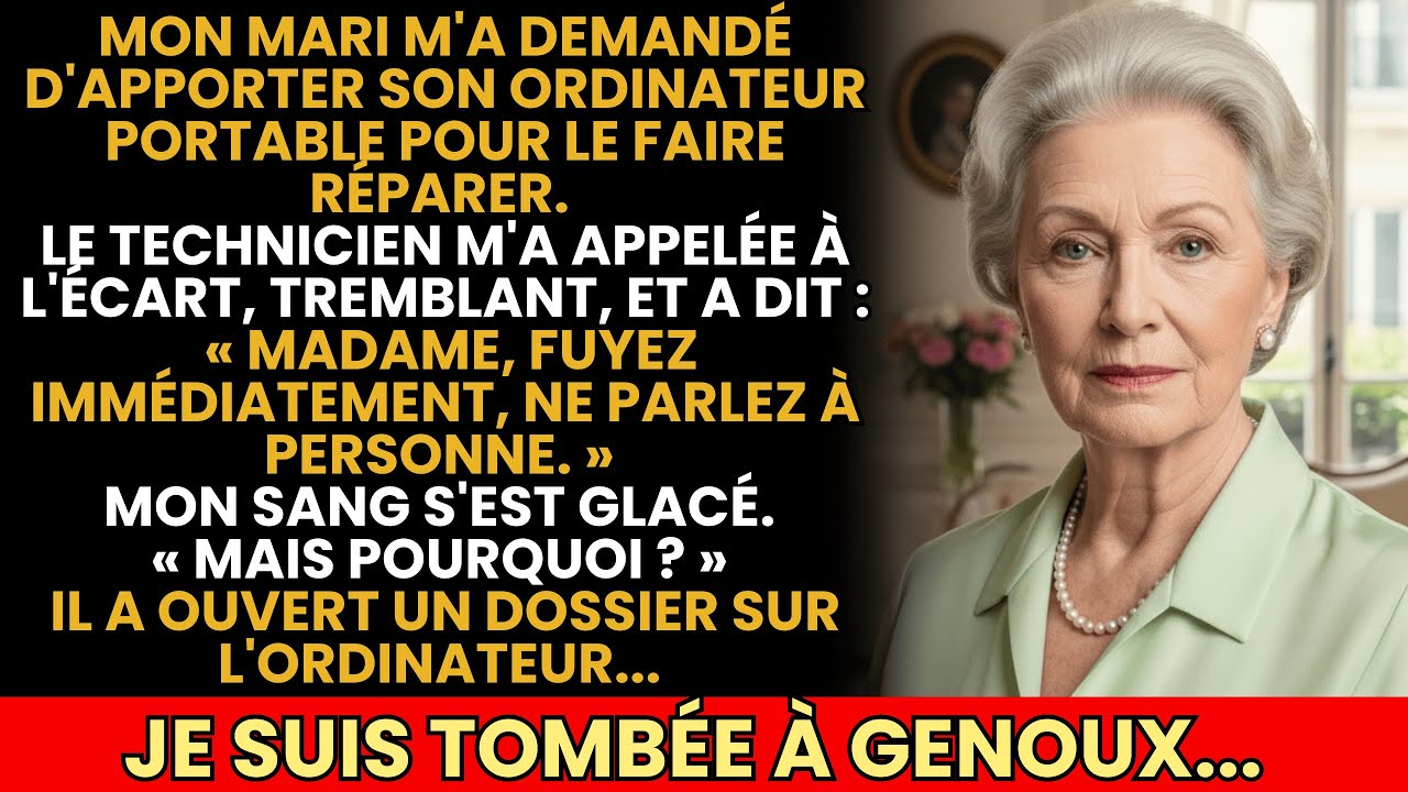 J’ai Apporté L’Ordinateur De Mon Mari À Réparer… Le Technicien A Dit : « Fuyez Immédiatement »