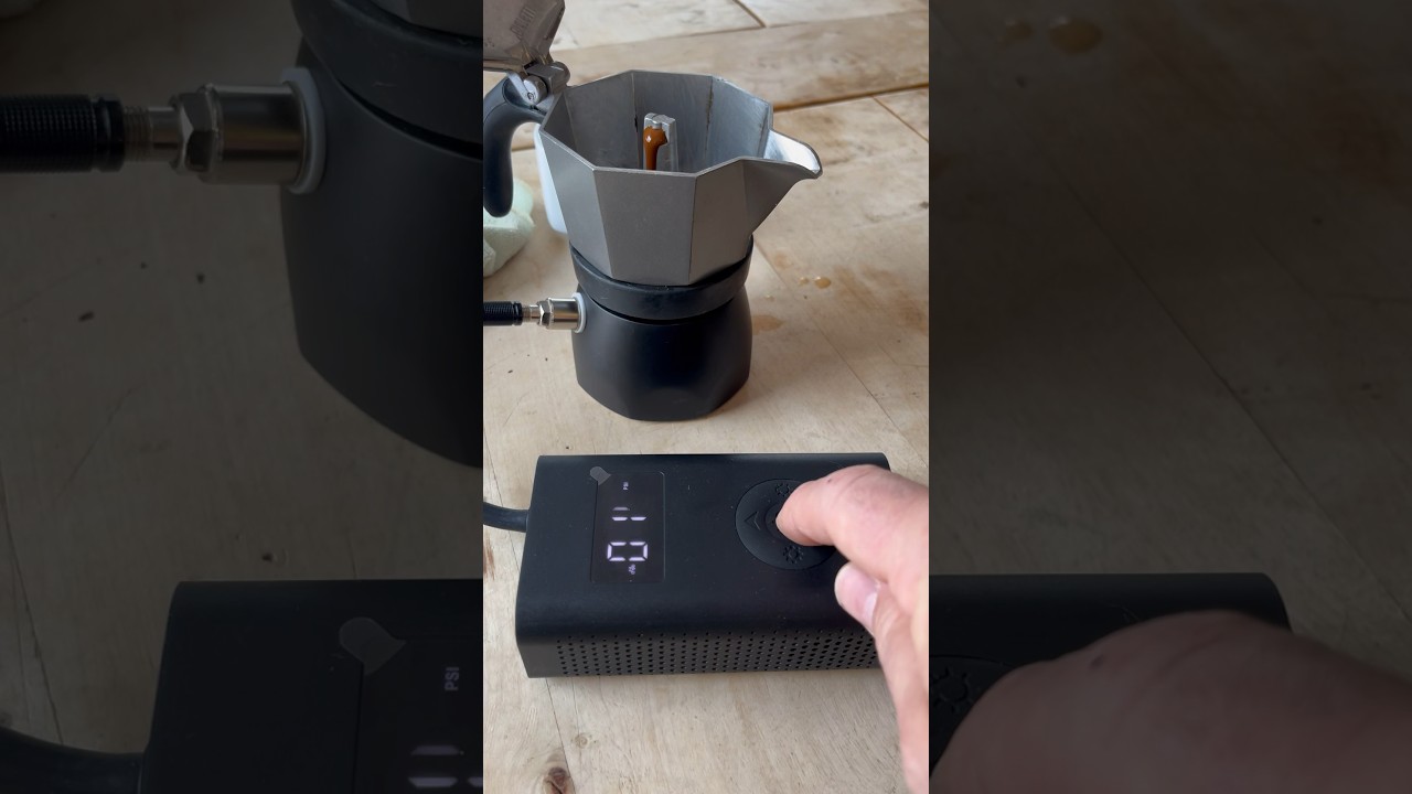 #bialetti #coffee #mokka #Air-Pump Experiment with Bialetti