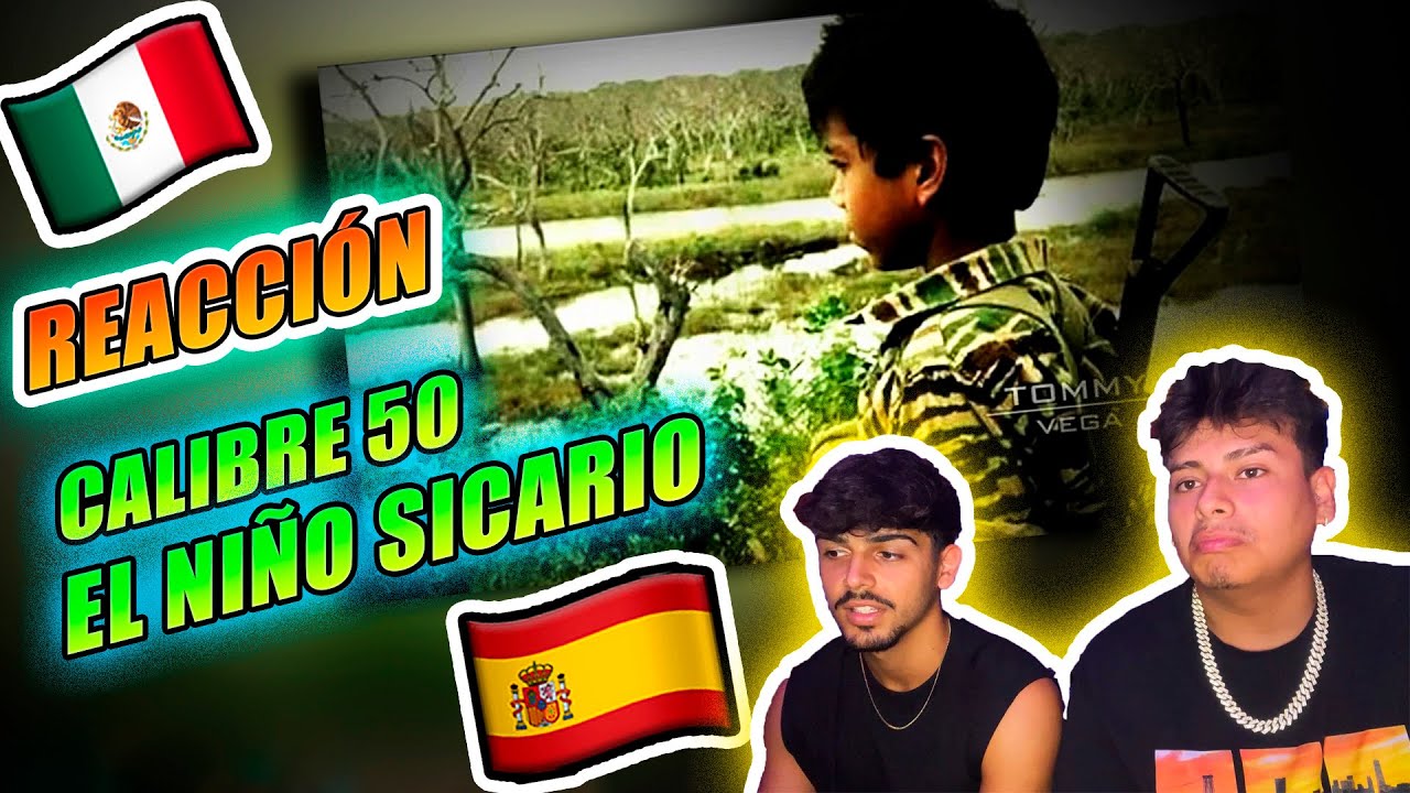 Españoles🇪🇸 reaccionan a EL NIÑO SICARIO🇲🇽 | CALIBRE 50