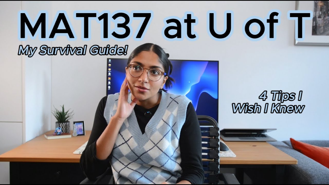 How to survive MAT137 at the University of Toronto