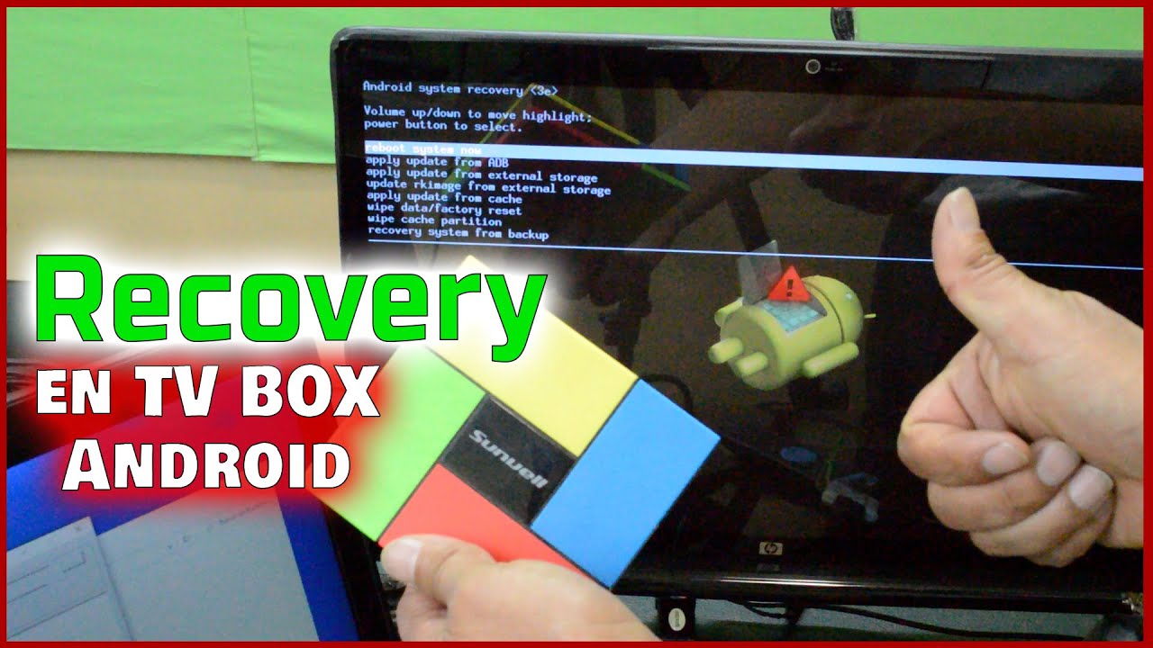 🕹 Recovery en TV BOX Android - Cómo Entrar | Gadgets Facil 👌