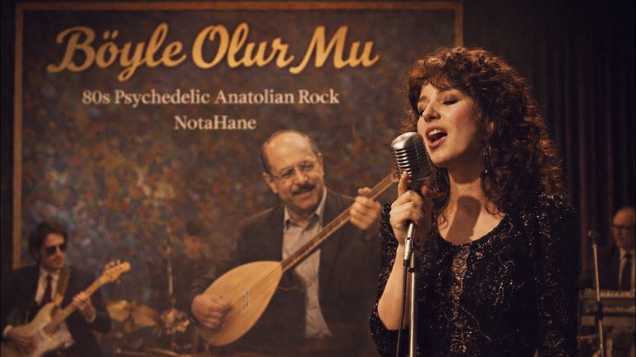 Böyle Olur Mu  | 80s Psychedelic Anatolian Rock Cover 