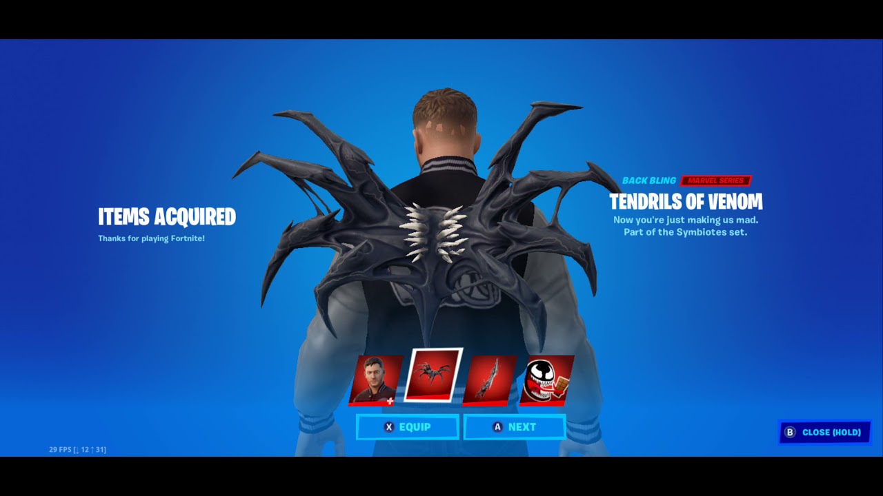 NEW Venom Bundle With Eddie Brock - Fortnite (Season 8)