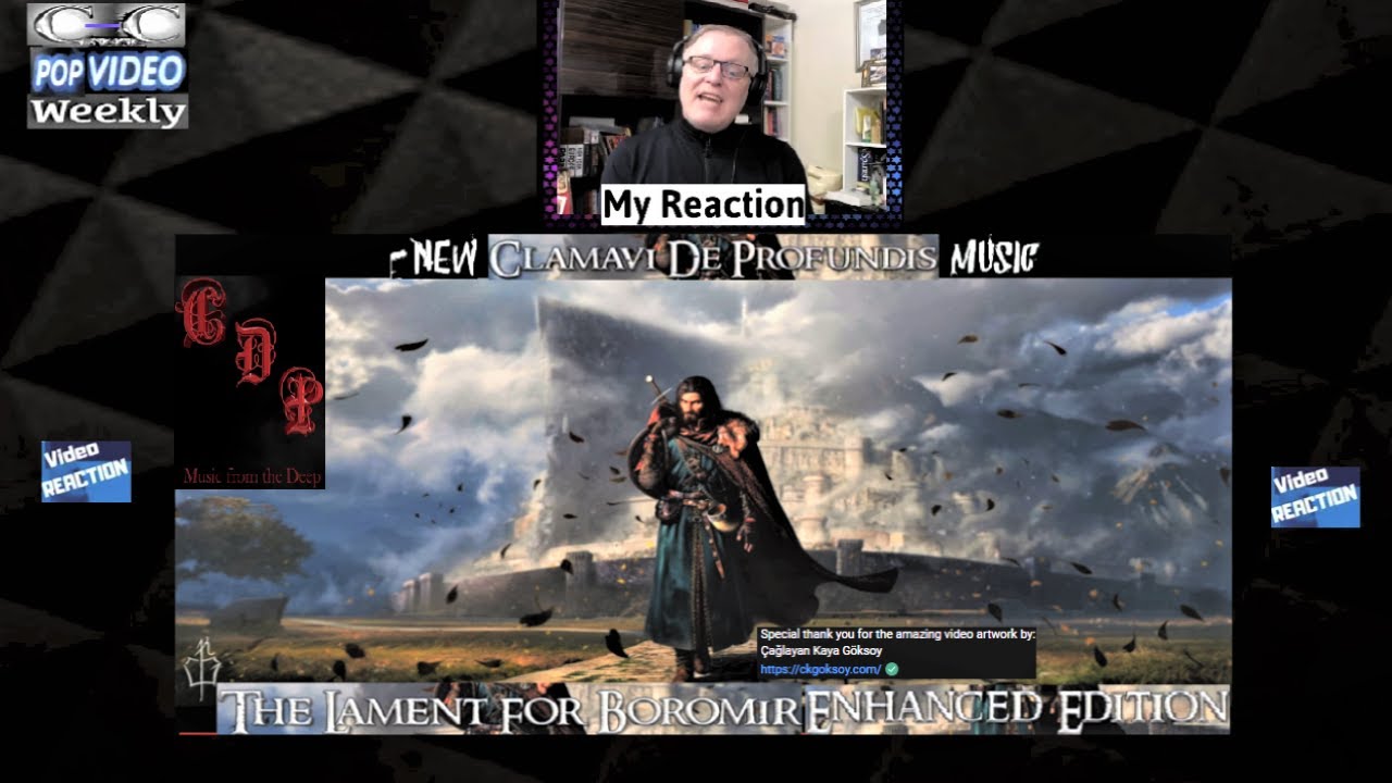 C-C MUSIC REACTOR REACTS TO Lament for Boromir - Enhanced Edition - Clamavi De Profundis